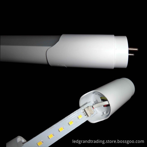 5ft Plastic PC Cover Round T8 LED Tube Light